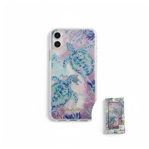 Lily Pulitzer Glitter IPHONE Case Featured in Shell of a Party. Fits IPHONE X/XS